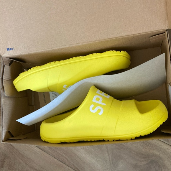 Sperry Float Uni Yellow Women’s Slides Size 6 - Picture 9 of 12